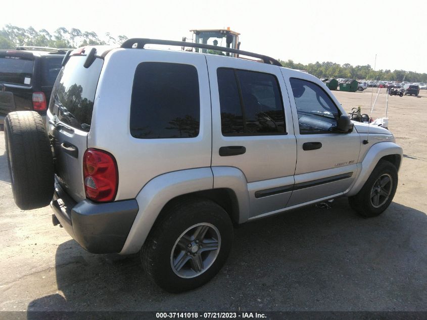 1J4GL48K94W171376 2004 JEEP LIBERTY SPORTphoto 4