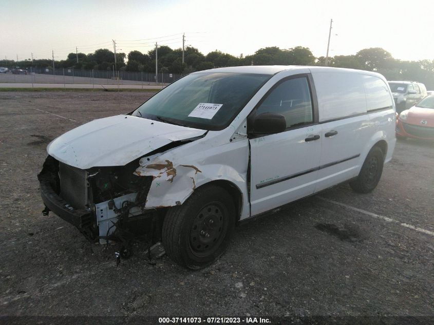 2014 RAM CARGO VAN TRADESMAN 2C4JRGAG0ER413872