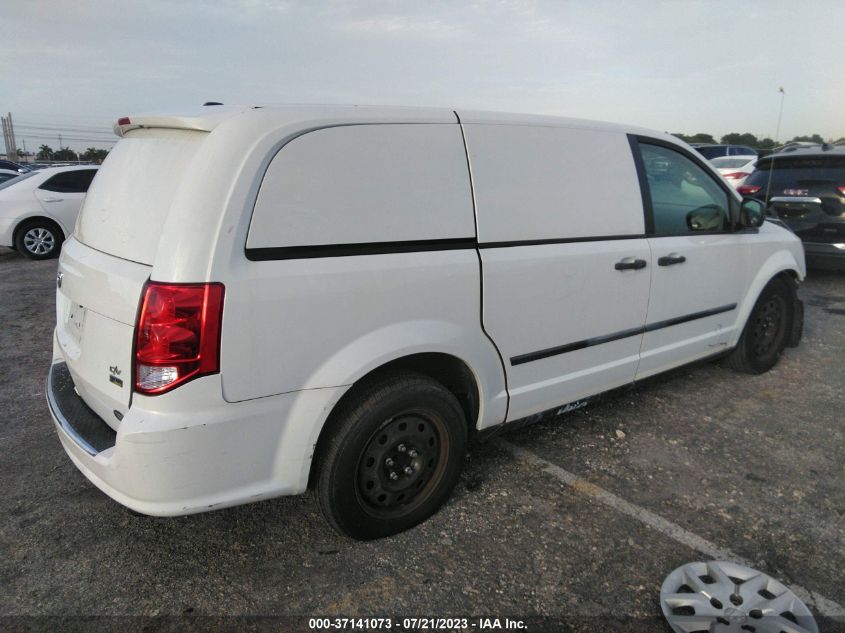 2014 RAM CARGO VAN TRADESMAN 2C4JRGAG0ER413872