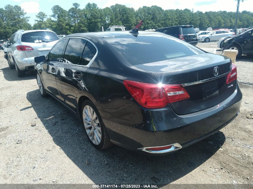 2014 ACURA RLX TECH PKG - JH4KC1F59EC006862