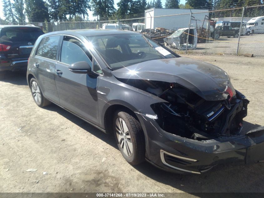 2019 VOLKSWAGEN E-GOLF SE - WVWKR7AU6KW917145