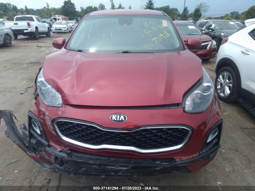2020 KIA SPORTAGE LX - KNDPMCAC7L7751931