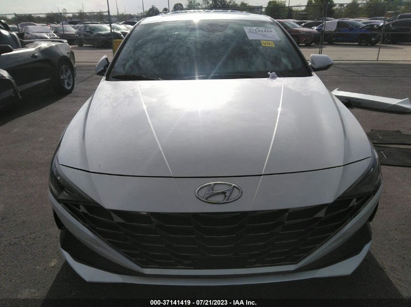 2022 HYUNDAI ELANTRA SEL - 5NPLN4AG8NH036519