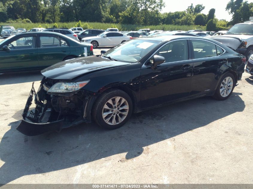 2013 LEXUS ES 300H HYBRID JTHBW1GG1D2021609