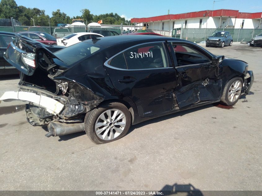 2013 LEXUS ES 300H HYBRID JTHBW1GG1D2021609
