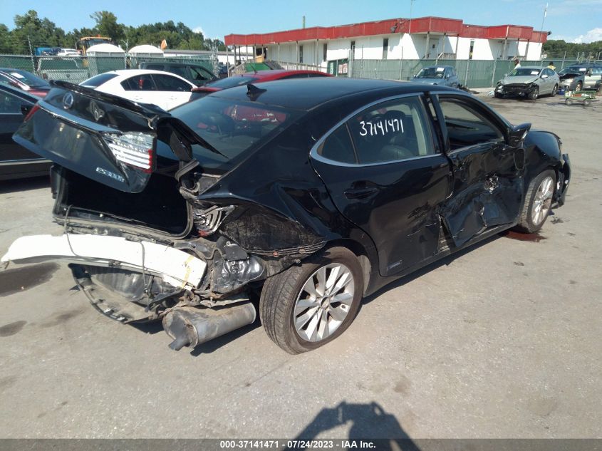 2013 LEXUS ES 300H HYBRID JTHBW1GG1D2021609