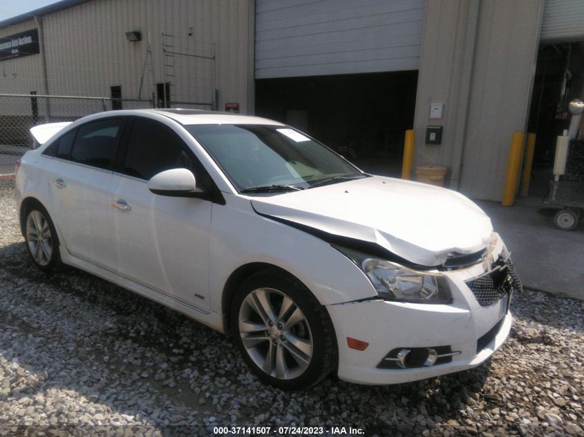 2014 CHEVROLET CRUZE LTZ - 1G1PG5SB4E7381297