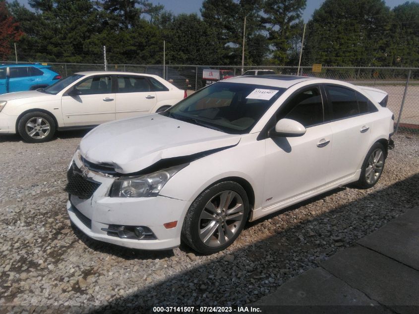 2014 CHEVROLET CRUZE LTZ - 1G1PG5SB4E7381297
