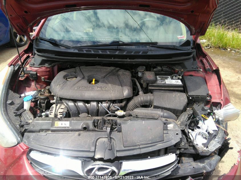 2013 HYUNDAI ELANTRA GLS PZEV - 5NPDH4AEXDH315375