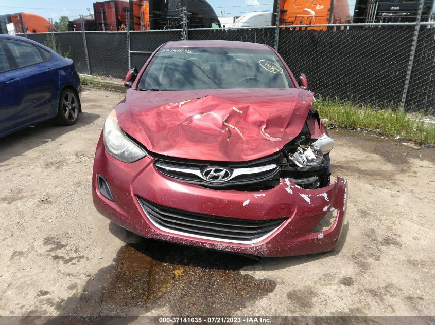 2013 HYUNDAI ELANTRA GLS PZEV - 5NPDH4AEXDH315375