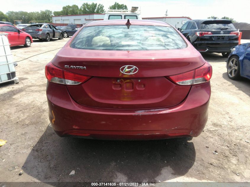 2013 HYUNDAI ELANTRA GLS PZEV - 5NPDH4AEXDH315375