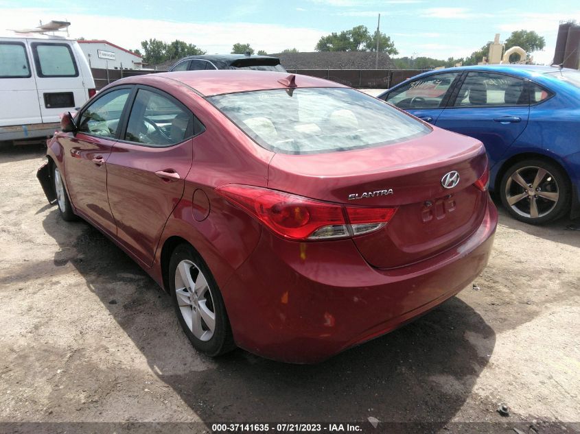 2013 HYUNDAI ELANTRA GLS PZEV - 5NPDH4AEXDH315375
