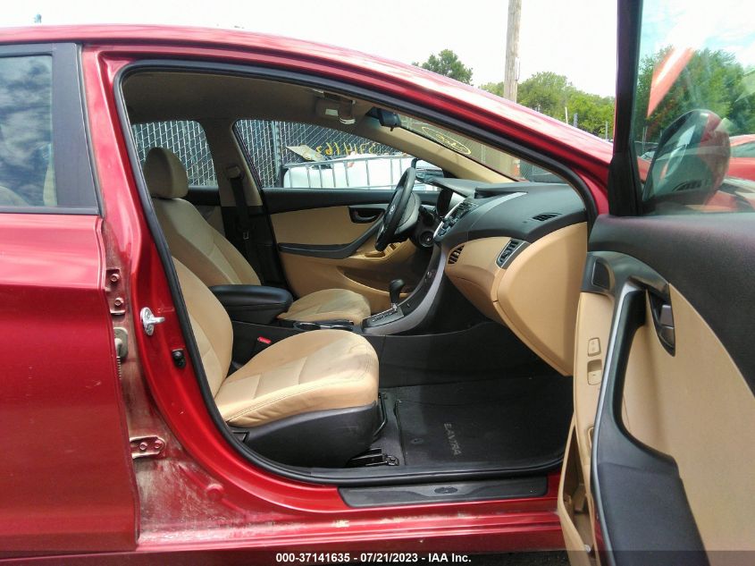 2013 HYUNDAI ELANTRA GLS PZEV - 5NPDH4AEXDH315375