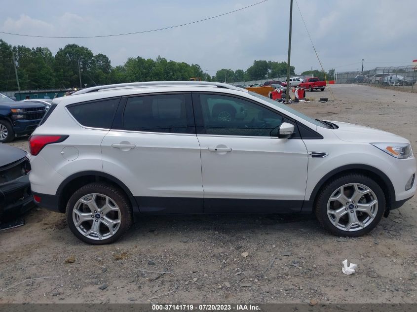 2019 FORD ESCAPE TITANIUM - 1FMCU0J98KUA74482