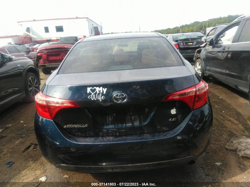 2018 TOYOTA COROLLA L/LE/XLE/SE/XSE - 2T1BURHE0JC007846