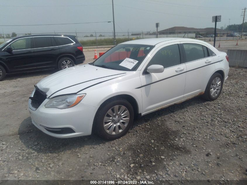 2014 CHRYSLER 200 LX - 1C3CCBAB7EN231024