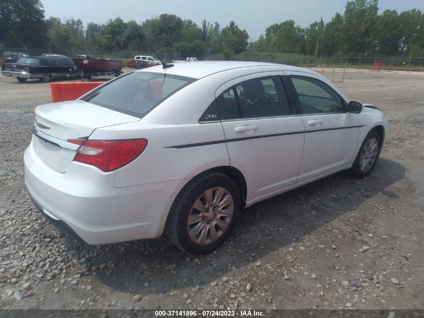 2014 CHRYSLER 200 LX - 1C3CCBAB7EN231024