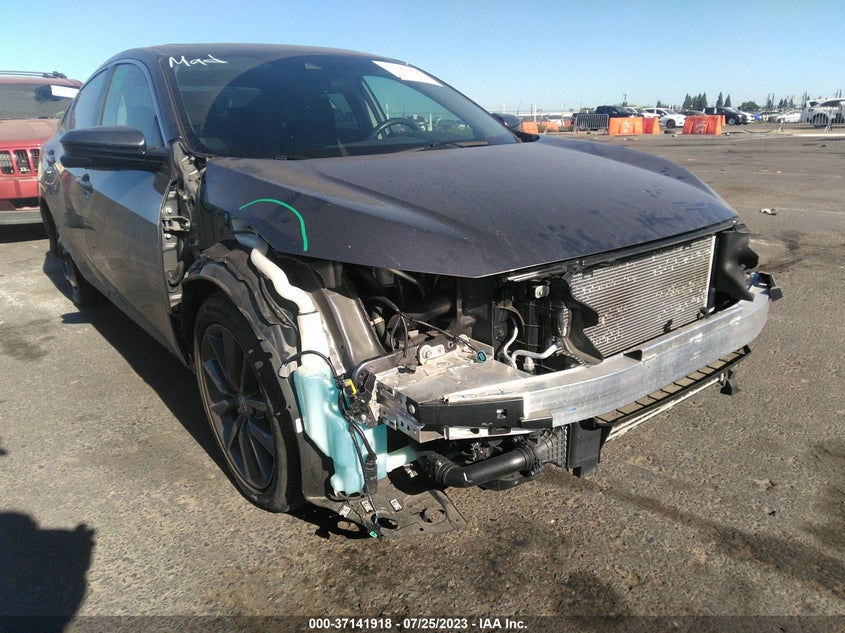 VIN 19XFC1F32ME205437 2021 HONDA CIVIC SEDAN EX