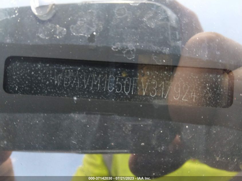 2015 BMW X1 SDRIVE28I - WBAVM1C50FV317924