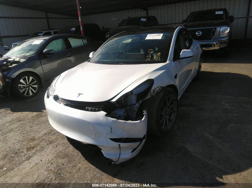 2021 TESLA MODEL 3 LONG RANGE - 5YJ3E1EBXMF879092