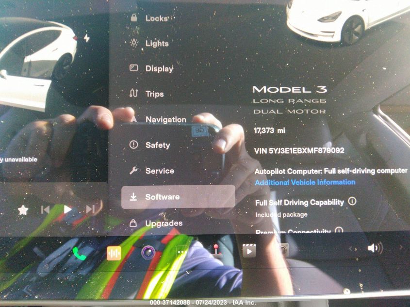2021 TESLA MODEL 3 LONG RANGE - 5YJ3E1EBXMF879092