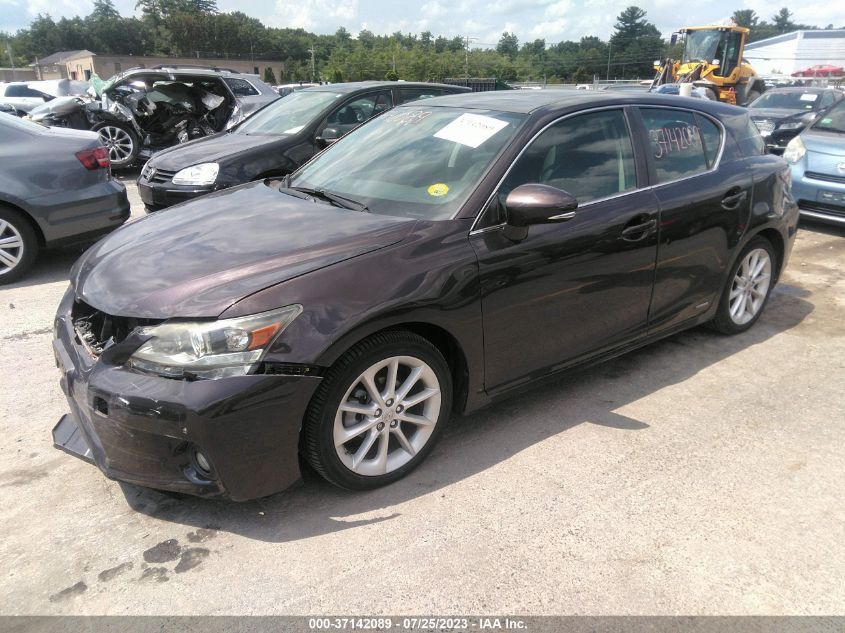 2013 LEXUS CT 200H HYBRID - JTHKD5BH7D2151777