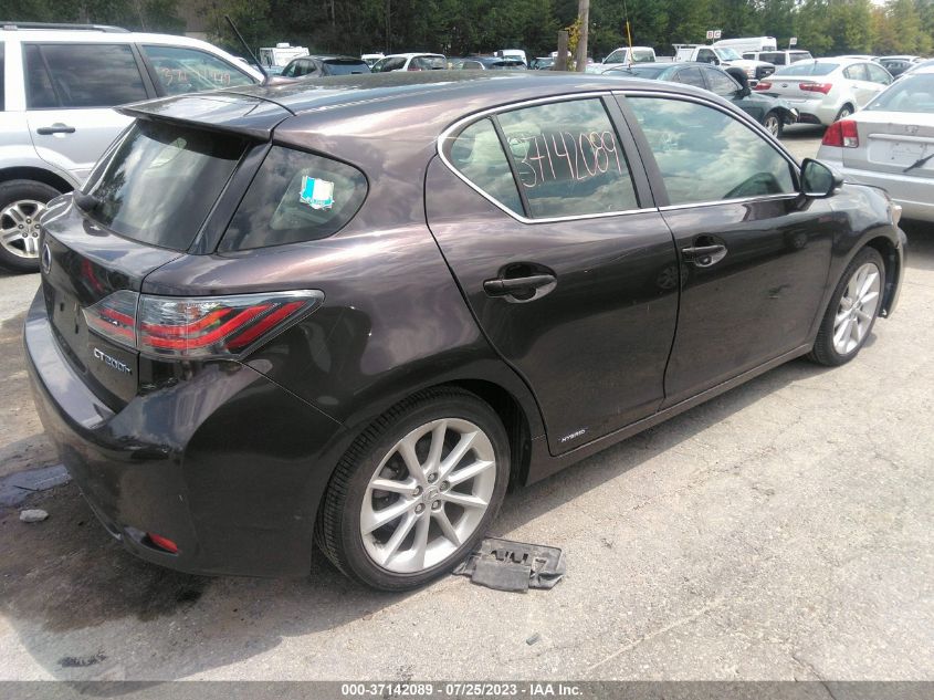 2013 LEXUS CT 200H HYBRID - JTHKD5BH7D2151777