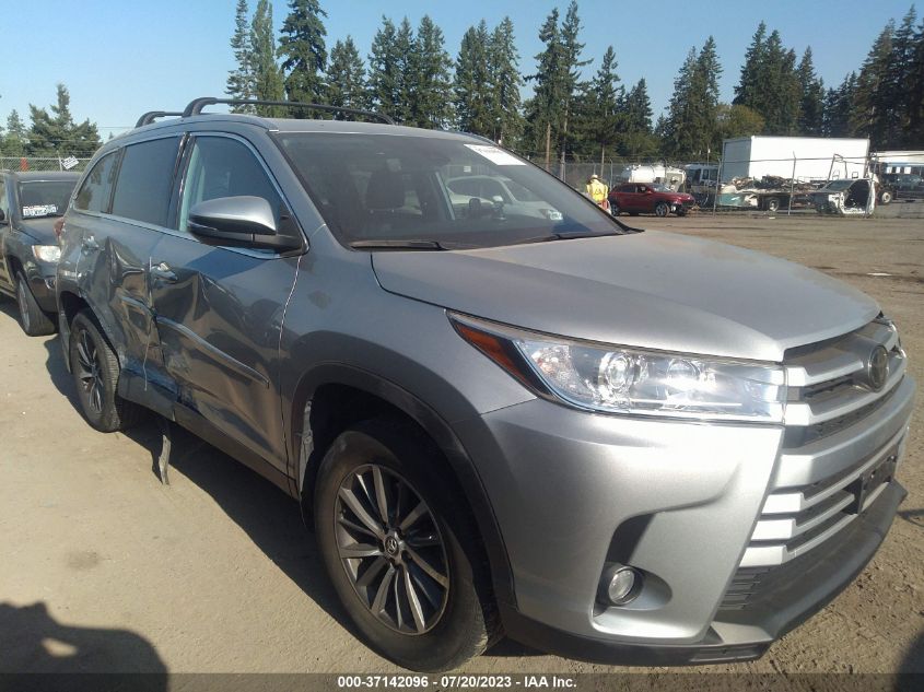 2019 TOYOTA HIGHLANDER SE/XLE - 5TDJZRFH2KS589922