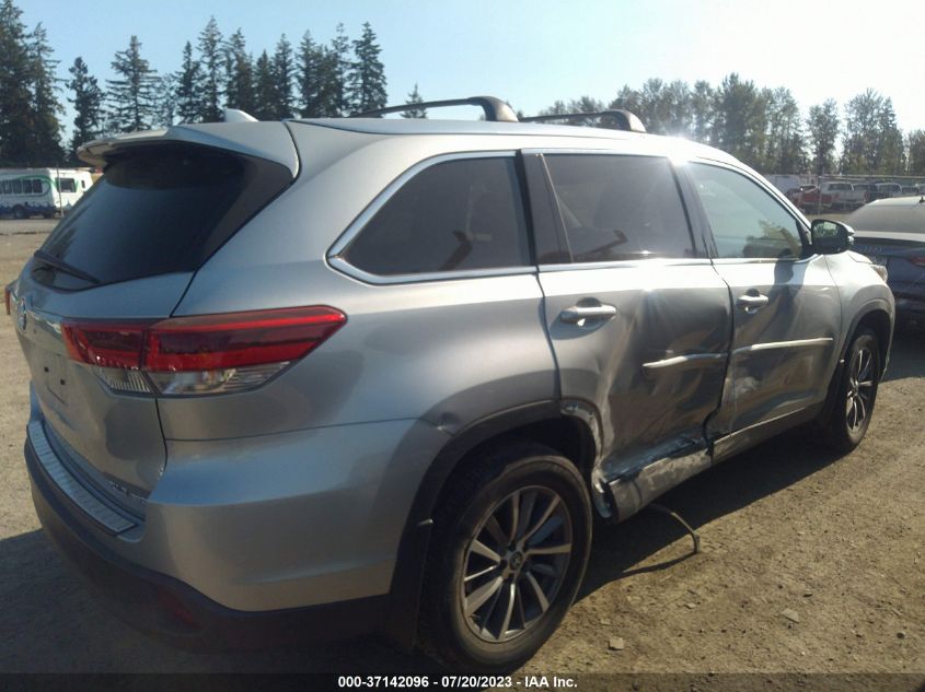 2019 TOYOTA HIGHLANDER SE/XLE - 5TDJZRFH2KS589922