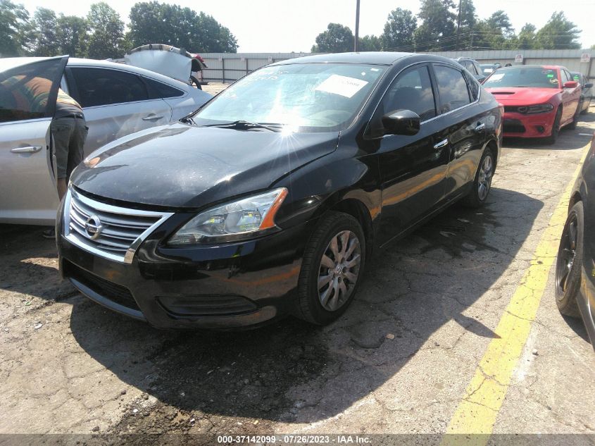 2014 NISSAN SENTRA S/SV/SR/SL - 3N1AB7AP2EL622650