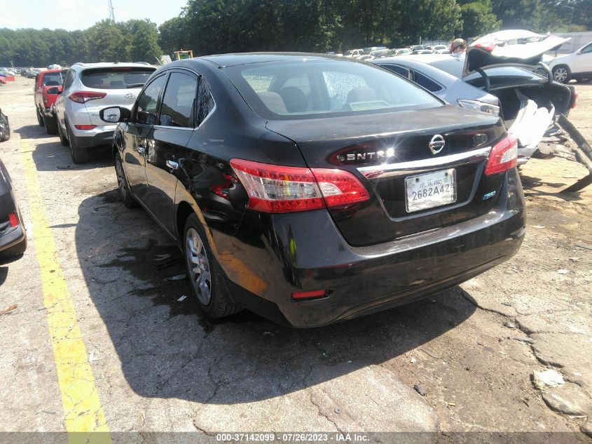 2014 NISSAN SENTRA S/SV/SR/SL - 3N1AB7AP2EL622650