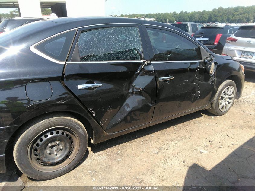 2014 NISSAN SENTRA S/SV/SR/SL - 3N1AB7AP2EL622650