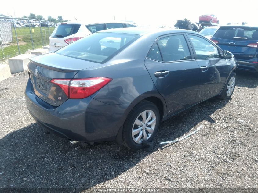 2014 TOYOTA COROLLA L/LE/LE PLS/PRM/S/S PLS - 2T1BURHE0EC038388