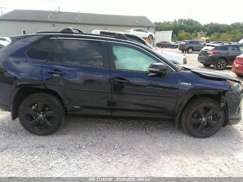 2021 TOYOTA RAV4 HYBRID XSE - 2T3E6RFV1MW007519