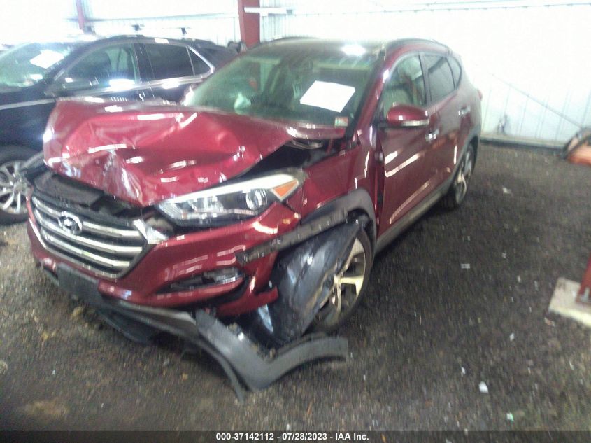 2016 HYUNDAI TUCSON LIMITED - KM8J33A27GU085902