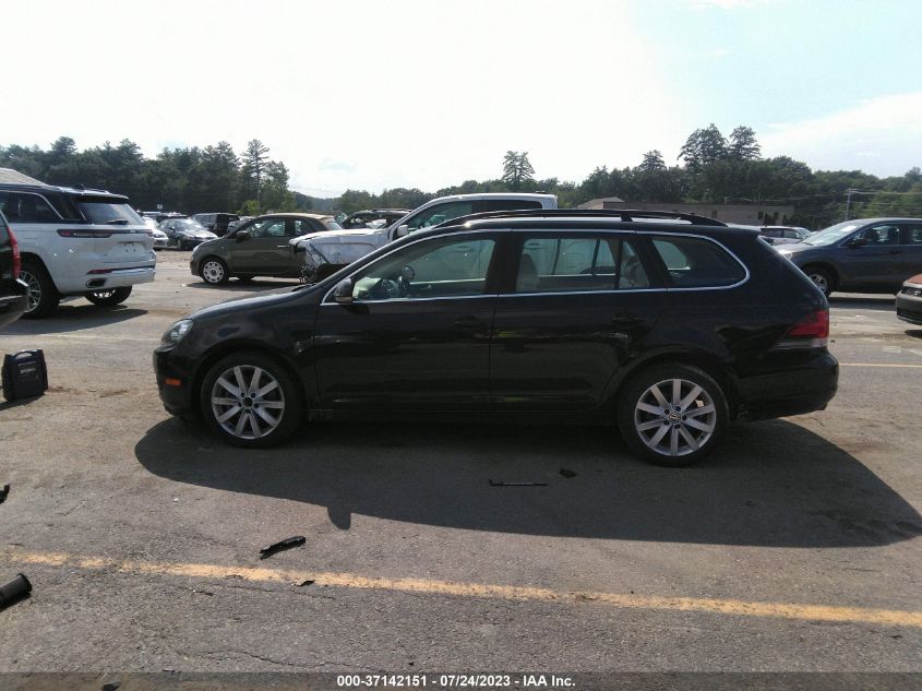 2013 VOLKSWAGEN JETTA SPORTWAGEN TDI W/SUNROOF & NAV - 3VWPL7AJ5DM634006