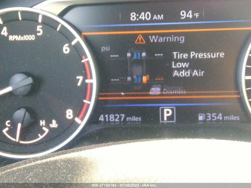 2020 NISSAN ALTIMA SR - 1N4BL4CV1LC174425