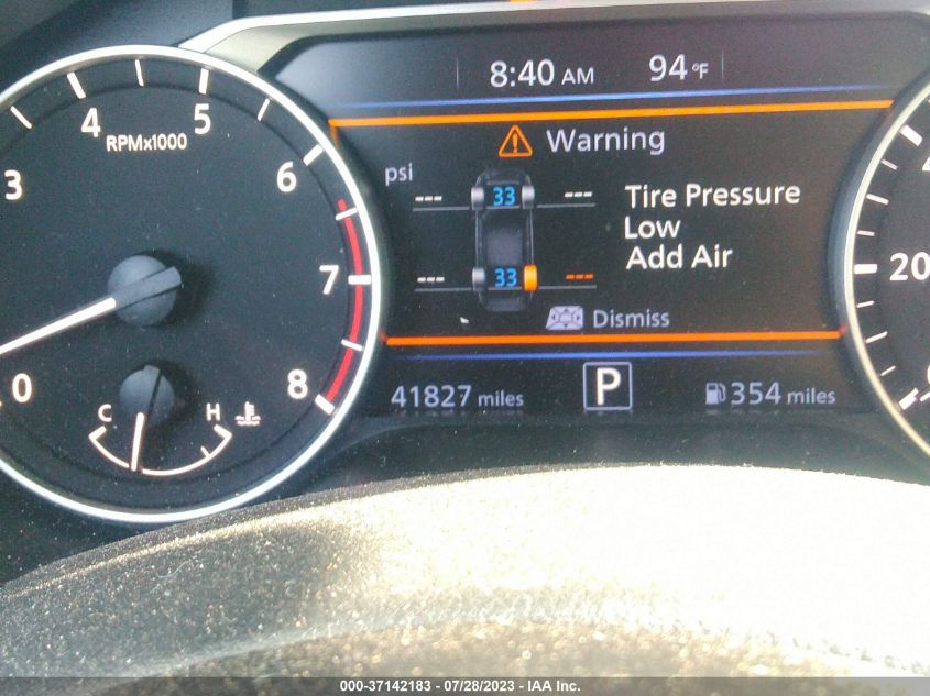 2020 NISSAN ALTIMA SR - 1N4BL4CV1LC174425