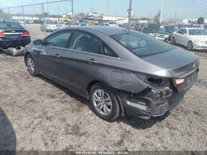 2013 HYUNDAI SONATA GLS PZEV - 5NPEB4AC1DH605122