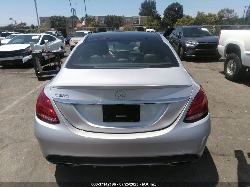 2016 MERCEDES-BENZ C-CLASS C 300 - 55SWF4JB5GU155041