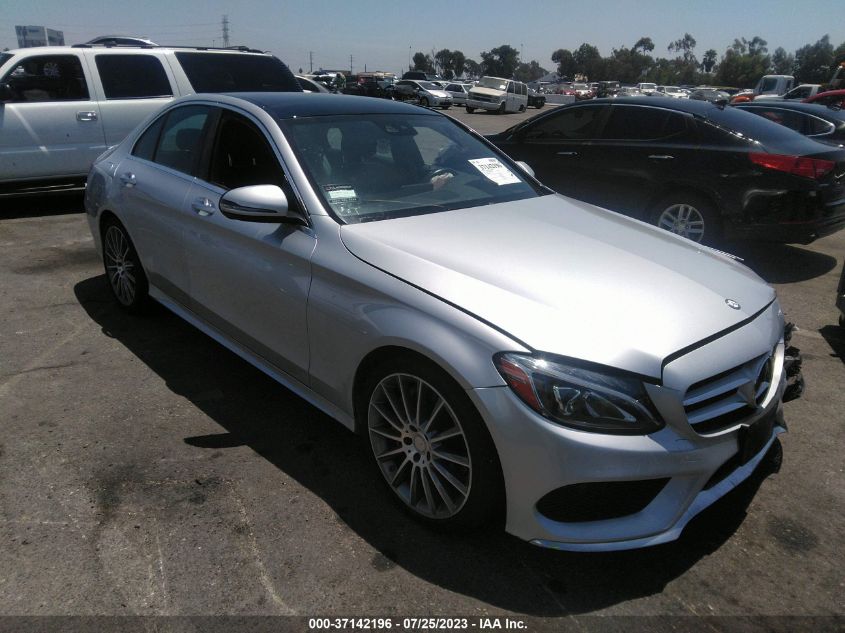 2016 MERCEDES-BENZ C-CLASS C 300 - 55SWF4JB5GU155041