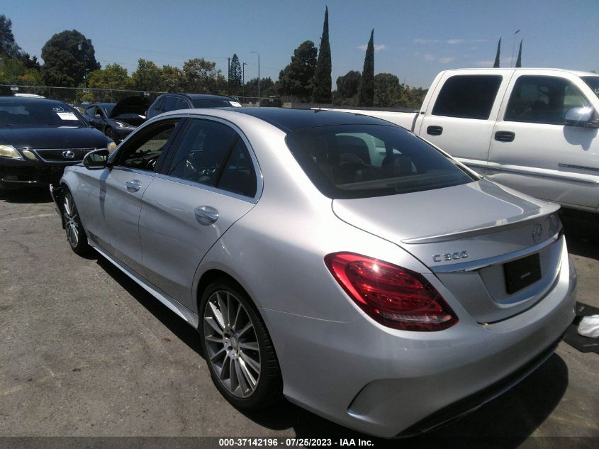 2016 MERCEDES-BENZ C-CLASS C 300 - 55SWF4JB5GU155041