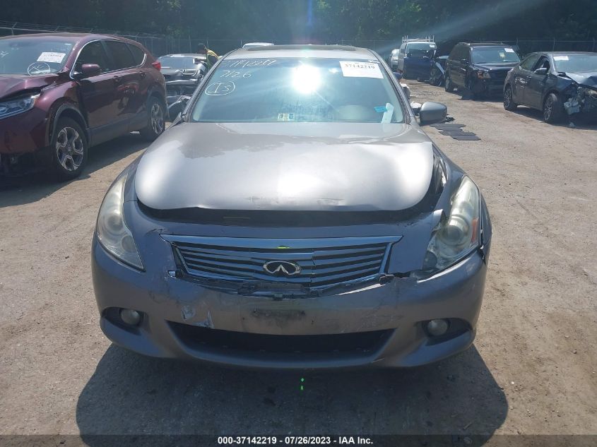 2013 INFINITI G37X JN1CV6AR5DM764359