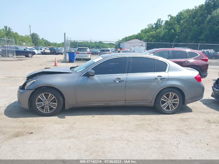 2013 INFINITI G37X JN1CV6AR5DM764359