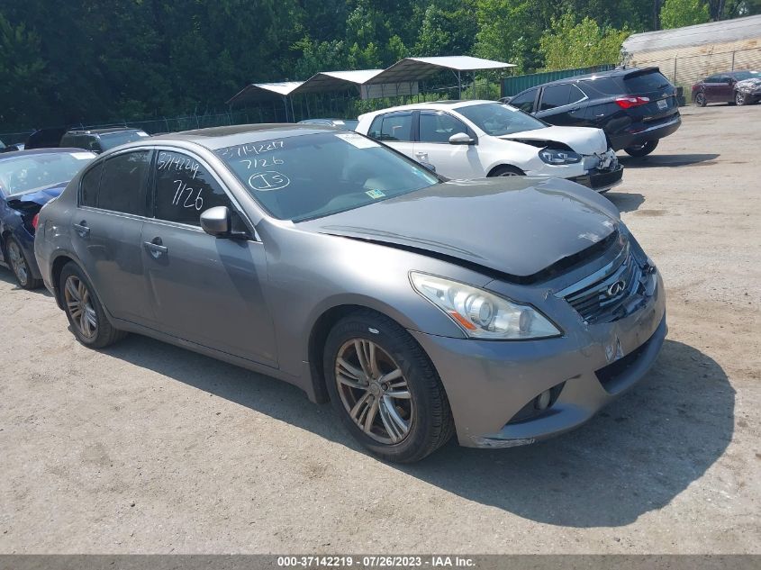 2013 INFINITI G37X - JN1CV6AR5DM764359