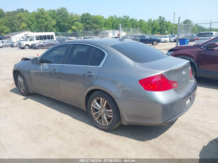 2013 INFINITI G37X JN1CV6AR5DM764359