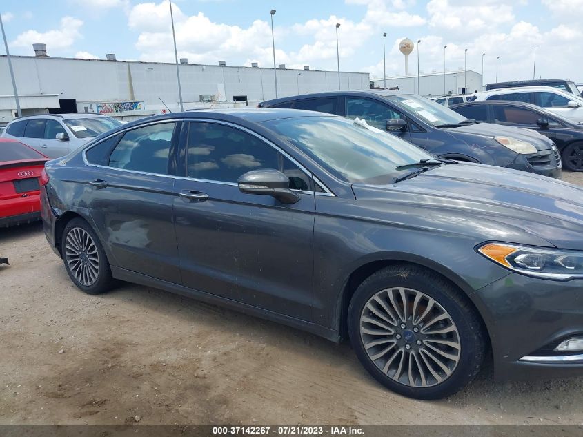 2017 FORD FUSION SE - 3FA6P0H91HR120156