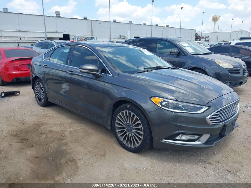 2017 FORD FUSION SE - 3FA6P0H91HR120156