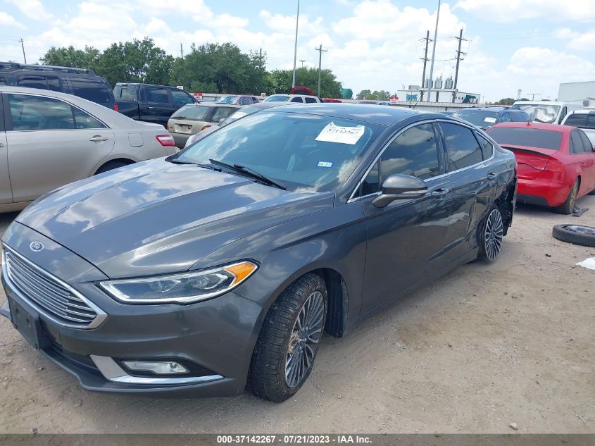 2017 FORD FUSION SE - 3FA6P0H91HR120156