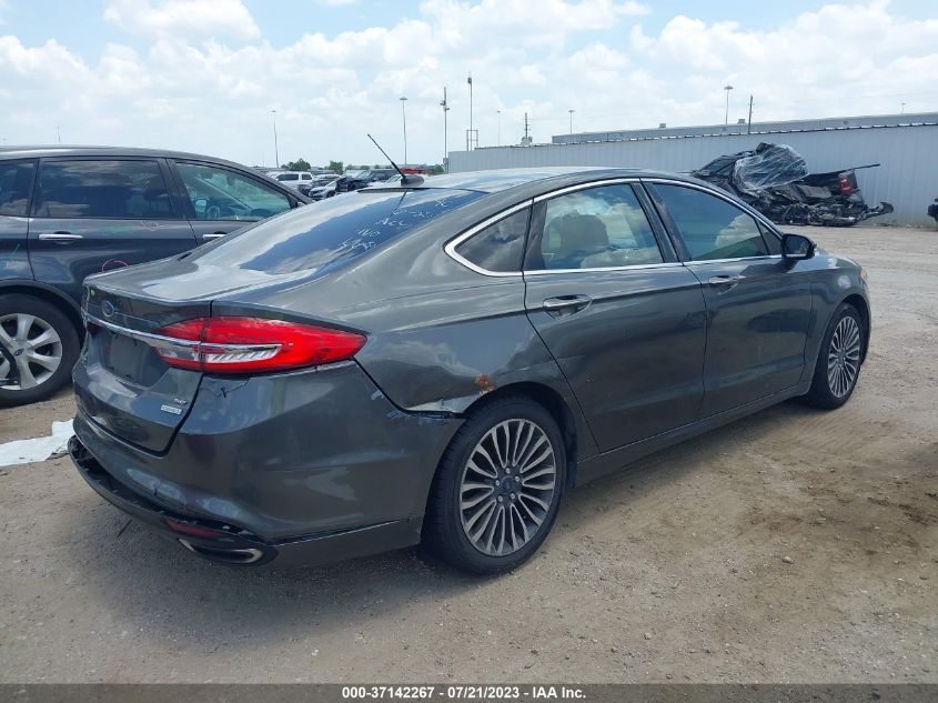 2017 FORD FUSION SE - 3FA6P0H91HR120156